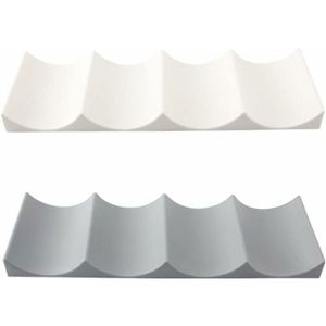 Caisse à Lait – Étagère Pliable Pour 6 Bouteilles, Porte-bouteilles De Vin | Rangement Pour Porte Et Comptoir Pour Cuisine, Bureau Et Restaurants