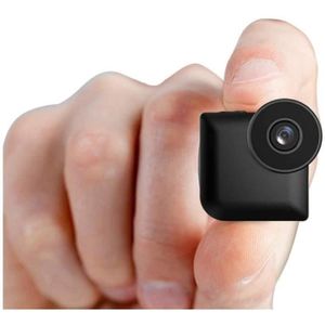 Noir Anviker Mini caméra Espion,Appareil Photo 1080p et 720p HD DV,caméra vidéo Minuscule Portable avec détection de Mouvement et Vision Nocturne Infrarouge,Petite caméra de Surveillance 