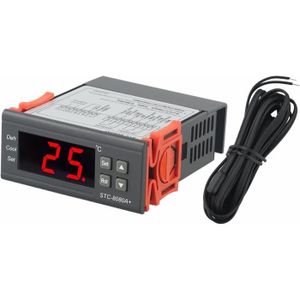 COMMANDE CHAUFFAGE Thermostat Pour Micro-Ordinateur Stc-8080A+ Régulateur De Température De Refroidissement Et De Chauffage[L1358]