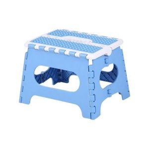 Cobeky Lot de 2 grands tabourets pliants en plastique /épais et portables