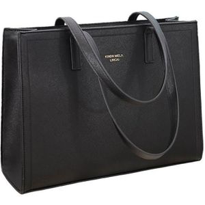 SAC À MAIN Grand Sac à Main Femme en Cuir PU Rigide - Sac Elégant avec Poches Multiples pour Ville Travail - Noir