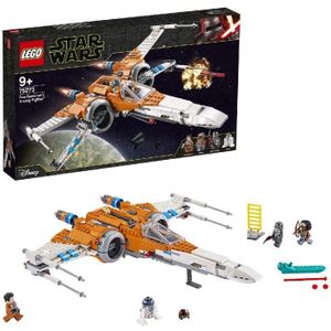 ASSEMBLAGE CONSTRUCTION Jeux De Construction - LEGO Star Wars - X-wing Poe Dameron - 127 pièces - Inclut 3 figurines