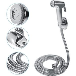 Douchette WC Bidet Pulvérisateur pour Toilette en Laiton Tissu Couche