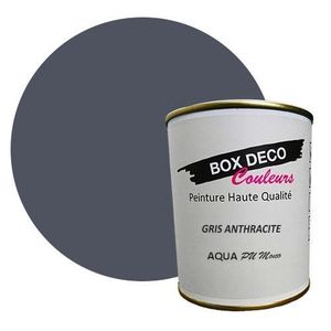 PEINTURE - VERNIS PEINTURE Teinte Gris Anthracite meuble bois intéri