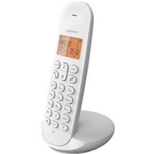 PLUG - CHAPELET Téléphone Fixe sans Fil sans Répondeur Solo Téléph