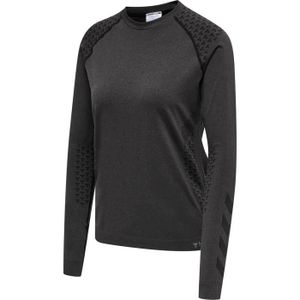 T-SHIRT MAILLOT DE SPORT T-shirt femme manches longues Hummel hmlci - noir - S - BEECOOL® et traitement antibactérien