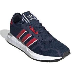 adidas adidas Rouge Homme Red Blue Suede et Synthetique Baskets Mode 