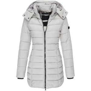 Doudoune Gris femme Cdiscount