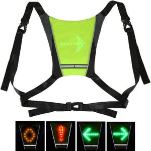 ECLAIRAGE POUR VÉLO Gilet de sécurité LED sans fil pour vélo ROKOO - J