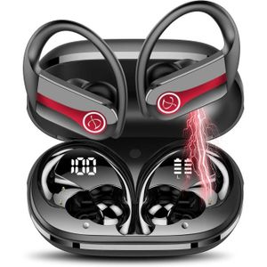 CASQUE - ÉCOUTEURS Ecouteurs Bluetooth Sans Fil Sport, 2023 Écouteur 