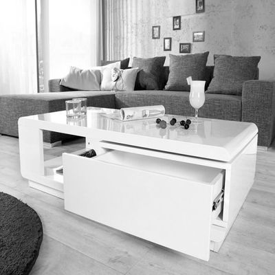 Happy Home Table Basse Avec Plateau De Rangement Avec Rangement 2