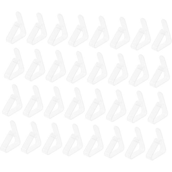 Ztolbriy 8 Pièces Pinces Nappe Durables Attaches Nappe Réutilisables Clips Supports De Nappe Pinces à Nappe Extérieure Antidérapantes Pour Table Jardin Camping Plein Air