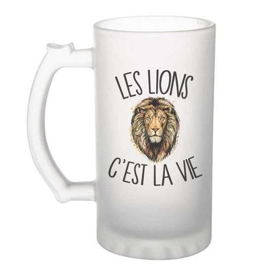 Chope De Bière Humour "David Mythe Légende" - Verre Givré 470 Ml, Cadeau Fête Des Pères Ou Anniversaire - 10