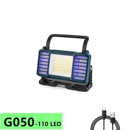 Lot De 4 Crochets Lumineux Pliables Réglables 360° - Pour Lampes, Téléphones, Diam. 35-55 Mm