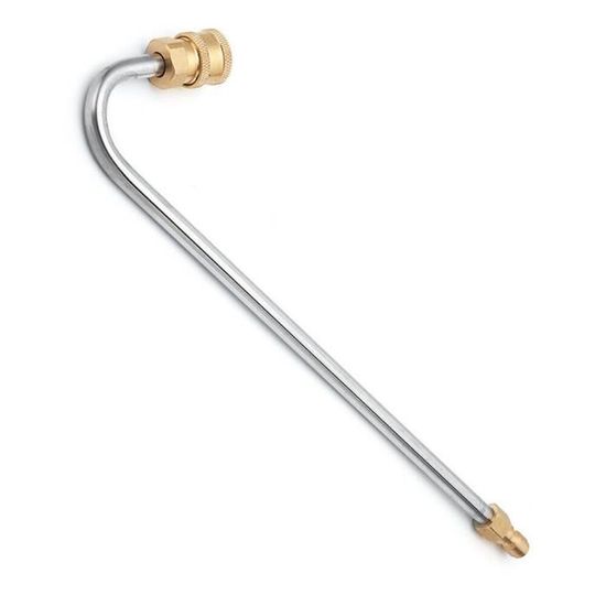 Accessoire Nettoyeur Gouttière Pour Karcher - 2 Buses Turbo Rotatives - Connexion Rapide 6.35 Mm - 3300 PSI Max