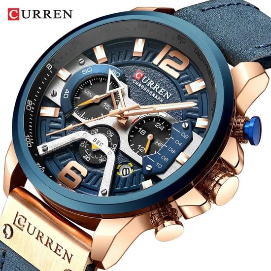 Montre homme Curren Cdiscount