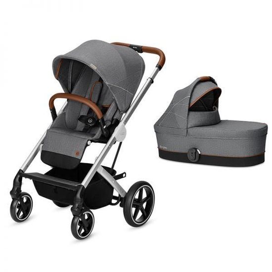 Poussette TRIO Balios S Lux BLK ATON 5 Nacelle S Deep Black - Cdiscount  Puériculture & Eveil bébé