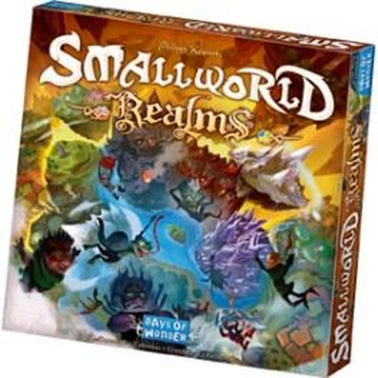 Extension Smallworld Realms - DAYS OF WONDER - Small World - Tuiles de terrain géomorphiques - Jeu de plateau