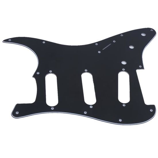 Dilwe Accessoires pour guitare électrique Pickguard de Guitare Électrique Surface du Miroir à 11