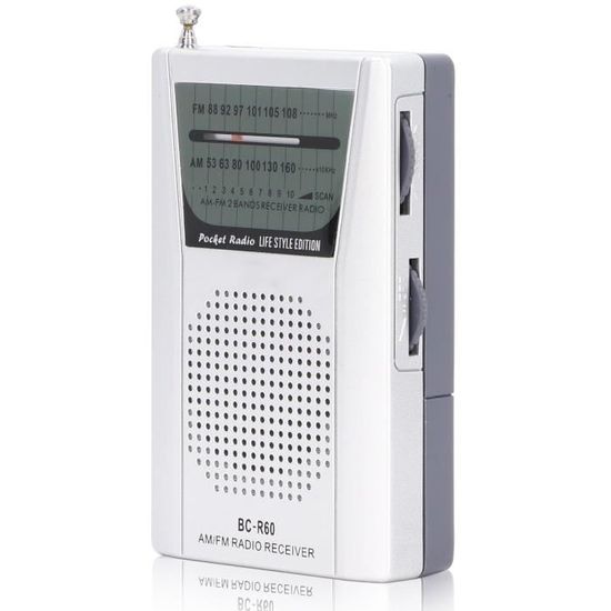 Récepteur Radio À Bande D'Avion,Enregistreur Radio Portable À Bande Complète Vhf,Écran Lcd D'Un