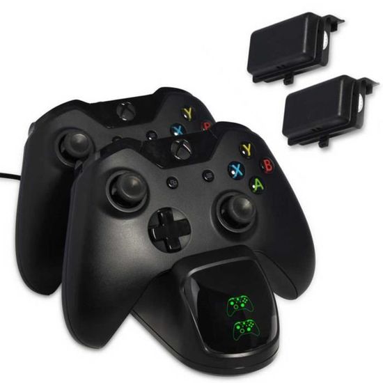 Chargeur pour de jeu XBOX ONE X avec 2 piles Avis / Test Cdiscount