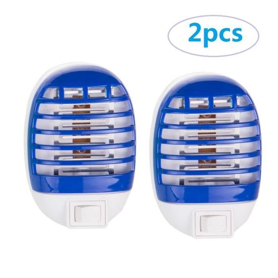 Lampe Anti-moustiques YOUKK USB Rechargeable - 2000V, Lumière Bleue UV, étanche, Pour Jardin Et Intérieur