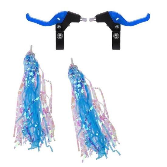 Poignée De Frein Pour Vélo VTT - Guidon 22mm - Léger Et Résistant (Bleu)