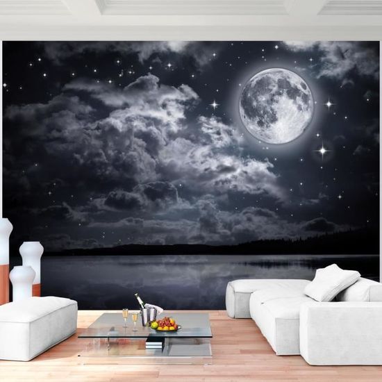 Runa Art Peinture Lait Et Café Impression Sur Toile Intissee