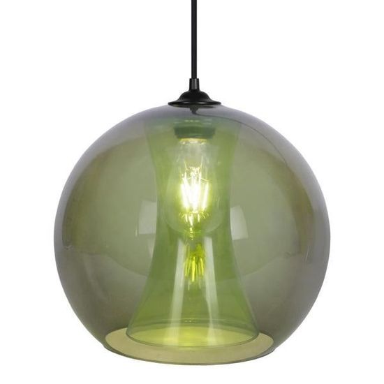 Globe En Verre Pour Lampe, Suspension Ou Plafonnier – Occasion