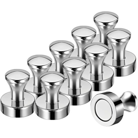 Magnetpro 28 Aimants Poussoir Puissants - Punaises Magnétiques Pour Tableau Blanc Et Réfrigérateur
