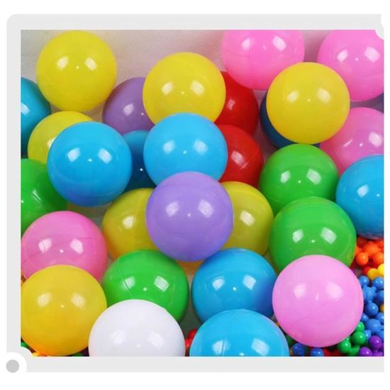 200 Balles De Jeu LittleTom - 5,5 Cm Pour Piscine à Balles Enfants !
