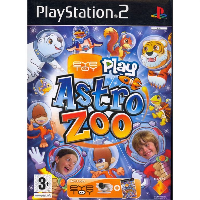 Eye Toy Play Astro Zoo + Camera / Jeu Console PS2