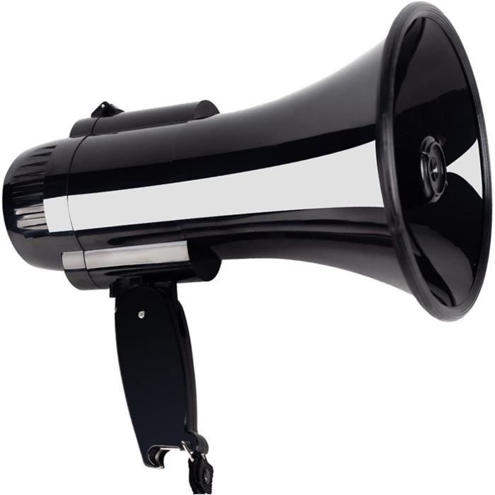 Porte-voix (mégaphone) avec sirène