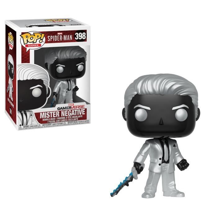 Figurine Funko Pop! Marvel Spider Man: Mr. Negative