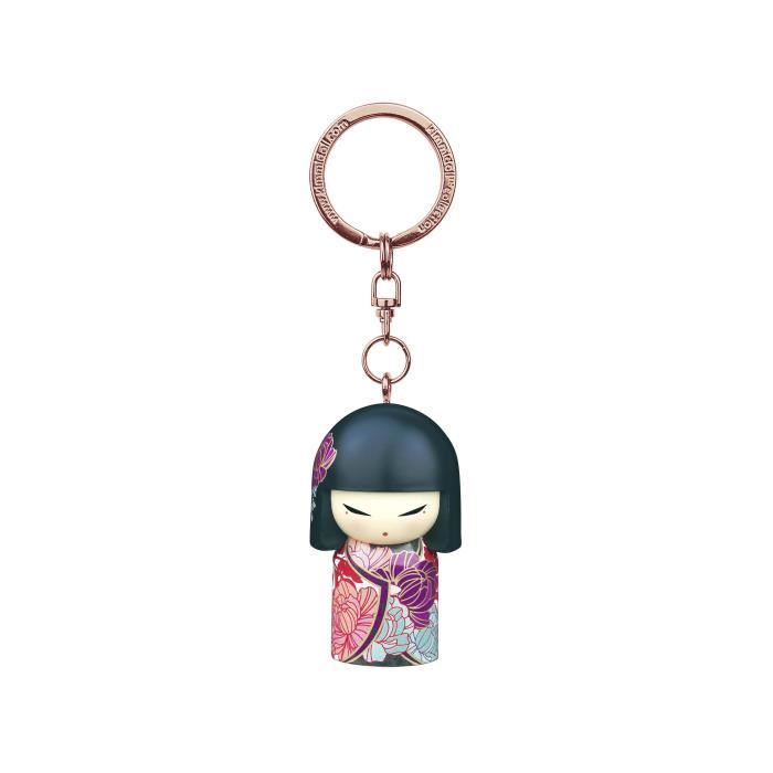 Porte clé Kokeshi Kimmidoll 5cm Naomi - Honest Beauty VERSION ANGLAISE