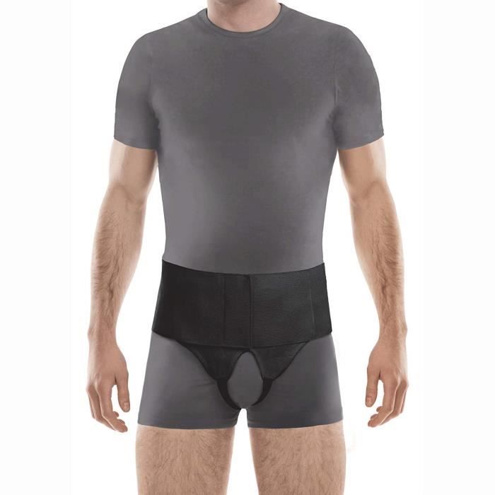 Ceinture de hernie à soulagement de la gorge de la hernie à double inguinal TOROS Group - Orthèse de traction pour inguinal double -