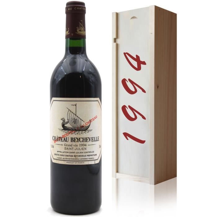 Coffret Château Beychevelle 1994 - 75cl AOC Saint - Julien