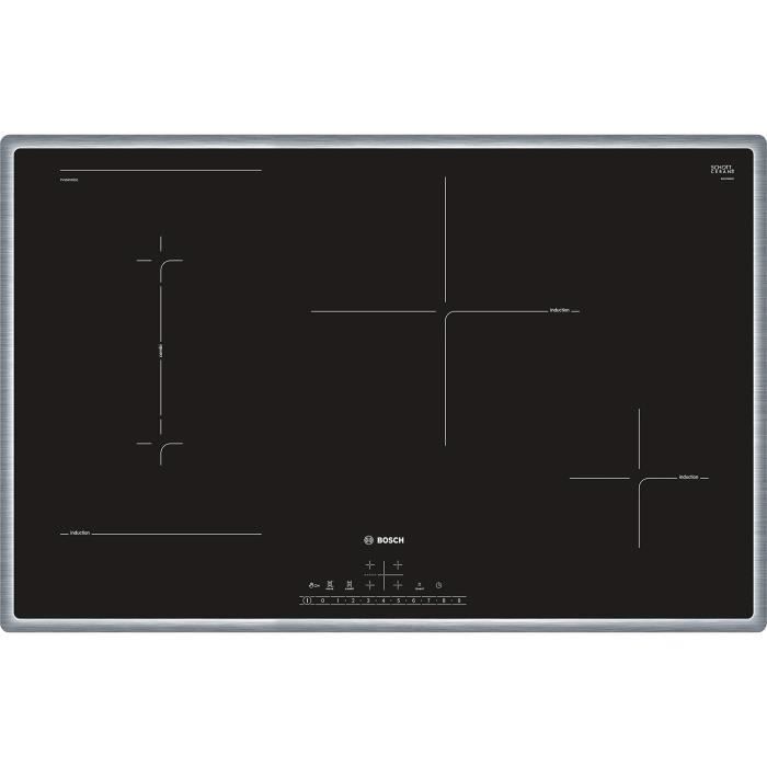 Bosch PVS845FB5E Plaque de cuisson électrique encastrable 4 éléments chauffants 7,95 cm QuickStart