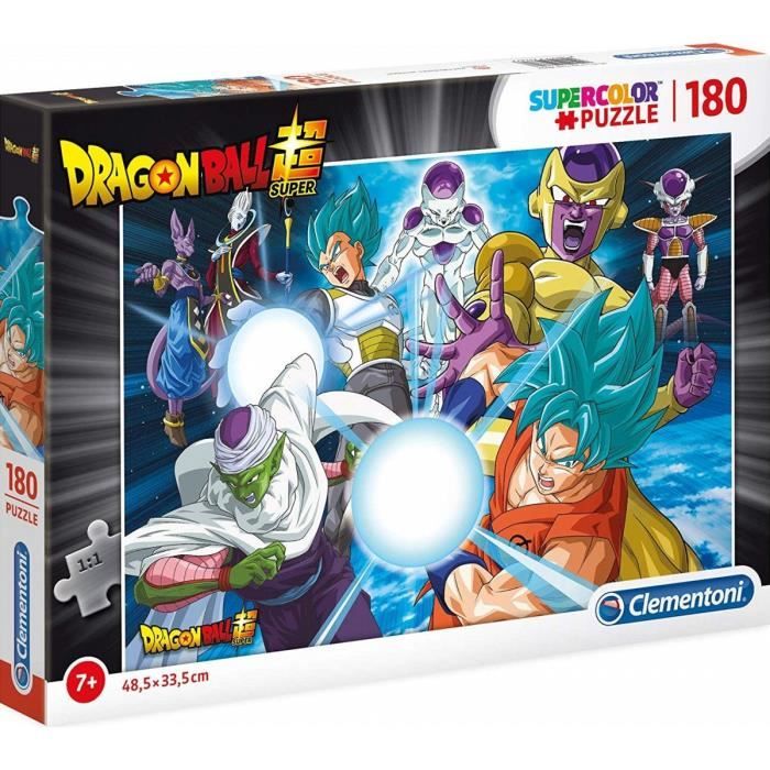 Puzzle 180 Pieces Dragon Ball Z kamehameha De San Goten Piccolo Vegeta - Puzzle Enfant - Collection Manga