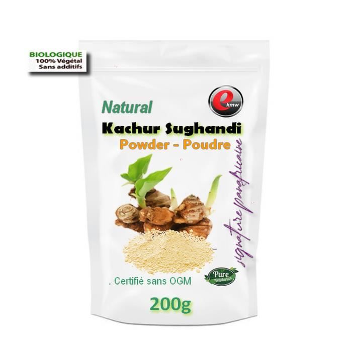 POUDRE AYURVÉDIQUE DE KACHUR SUGANDHI - sélection panafricaine - 200g