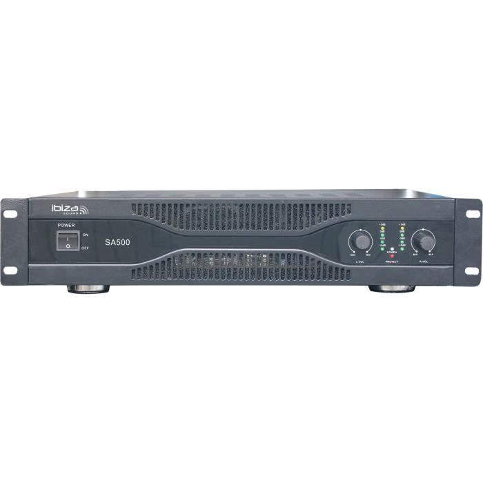 IBIZA SOUND SA500 Amplificateur sono 2 x 250w