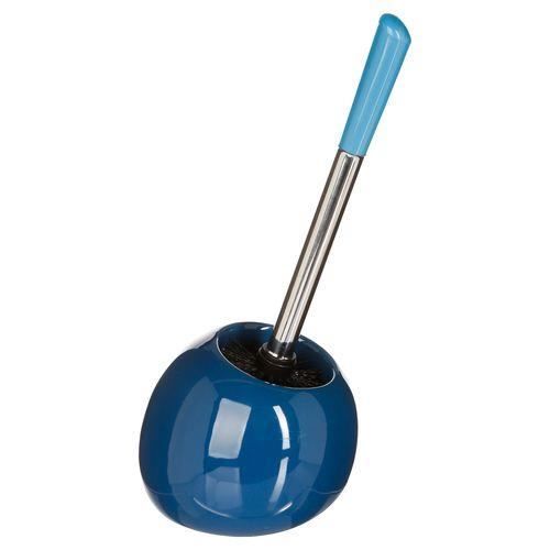 Brosse WC Boule - H. 36 cm - Bleu marine