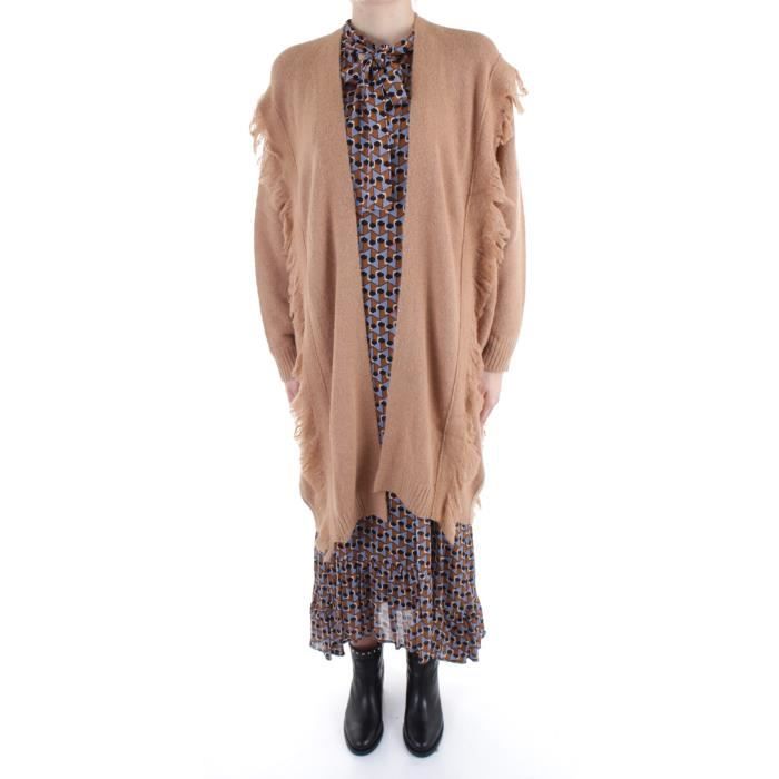Beatrice B 20FA8993EVITA tricots Cardigan Femme marron