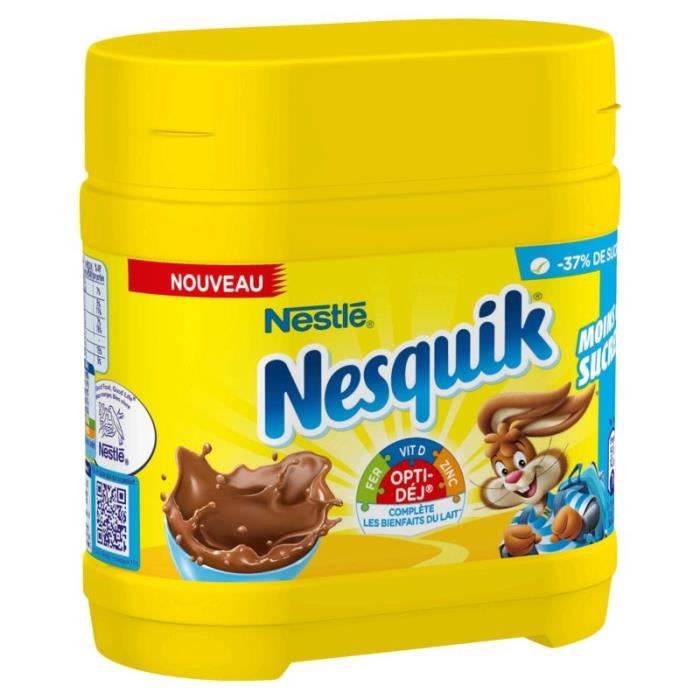 Chocolat en poudre moins sucré 350g NESQUIK
