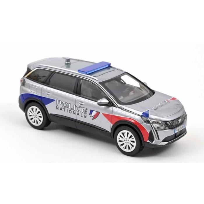 Miniature Peugeot 5008 GT Police Nationale 2021 Voiture de Collection 1/43 NOREV…