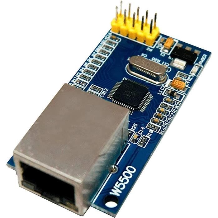 CARTE W5500 ETHERNET ADAPTATEUR SPI TCP UDP RJ45 ESP8266 ARDUINO ...