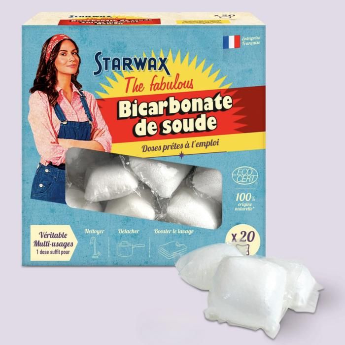 20 Doses de bicarbonate de soude de (20g)