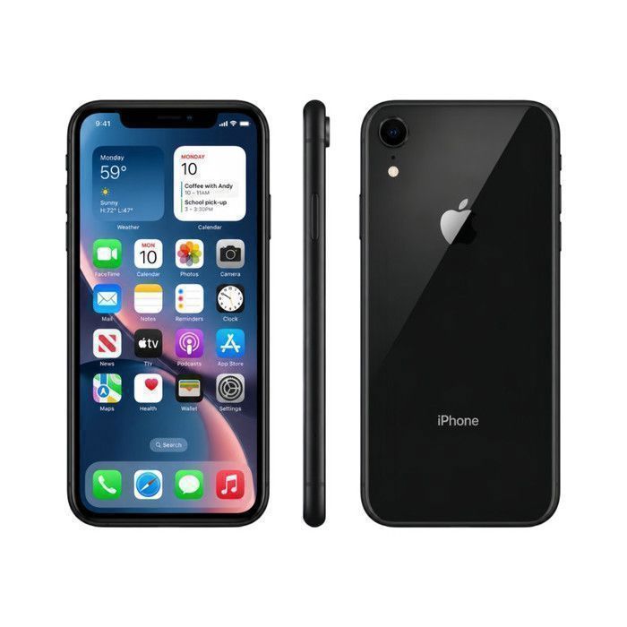 Apple iPhone XR 128 Go Noir - vue 5