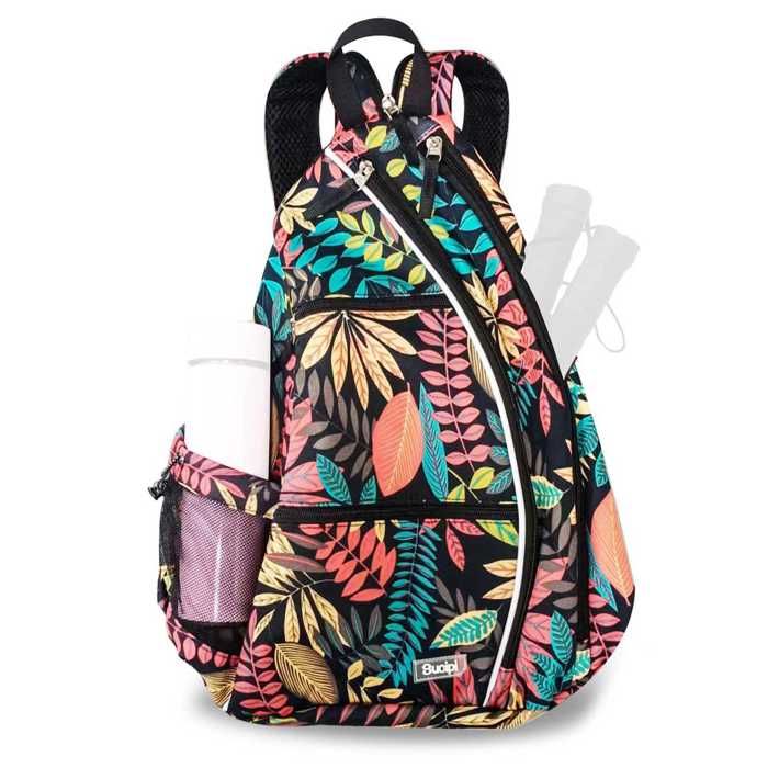 AUCUNE Sac de Pickleball Sac à dos sac à bandoulière réglable sac de raquette de Tennis pour Tennis sport cordes couleur 1