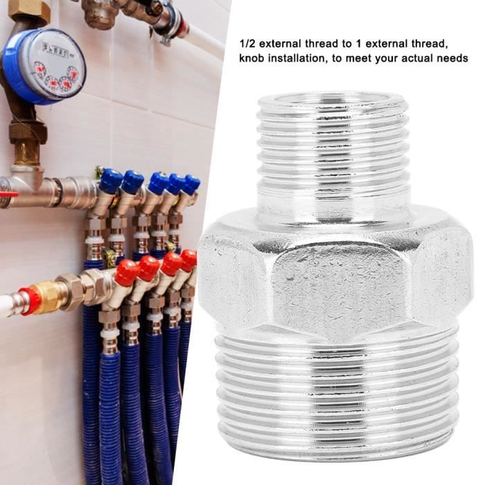 Fafeicy Filière à Tuyau G1/4, 38 Mm De Diamètre, Acier Allié, 5 Trous, Outil De Filetage